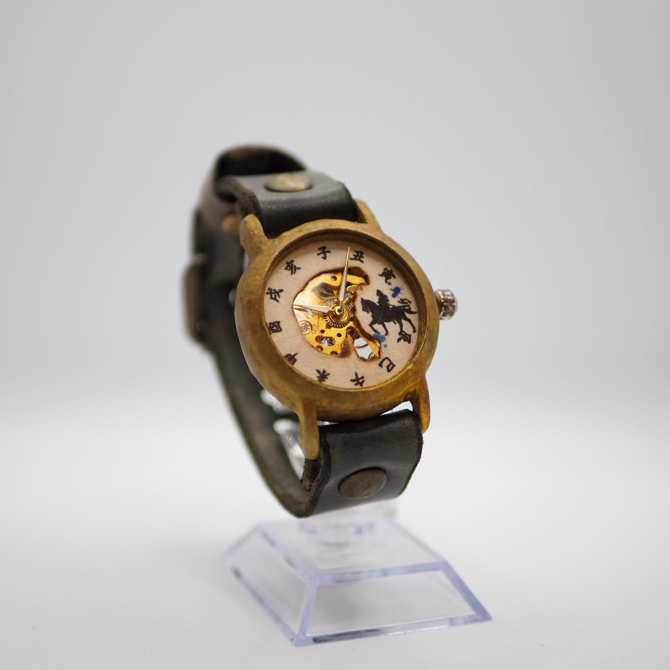 戦国時代の勇敢な侍をイメージした腕時計   侍（さむらい）