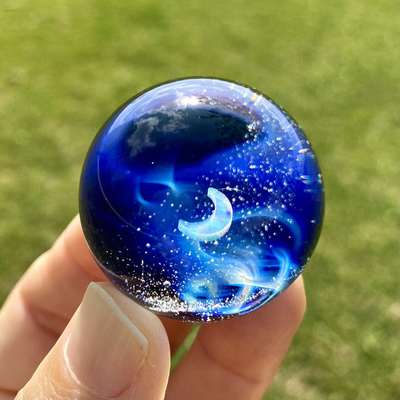 石垣島の宇宙玉 〜moon white opal〜 9枚目の画像