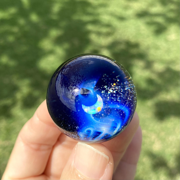 石垣島の宇宙玉 〜moon white opal〜 13枚目の画像