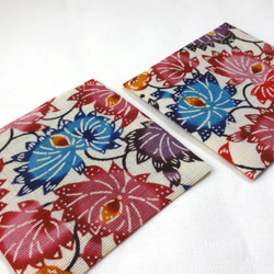 紅型手染めファブリックパネル】桜文様 その他アート 未申工房 通販