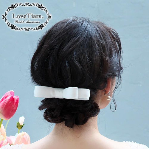 リボンボンネ【なでしこ】H-46|花嫁 ウエディング 上品 前撮り