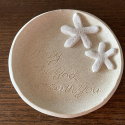 小さなトレイ　God be with you 4枚目の画像