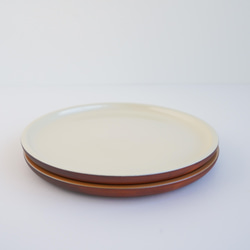 和の伝統工芸【新しい、会津塗】 和洋どちらにも「8.0プレート」「パールシリーズ」 2枚目の画像