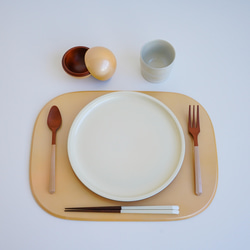 和の伝統工芸【新しい、会津塗】 和洋どちらにも「8.0プレート」「パールシリーズ」 8枚目の画像