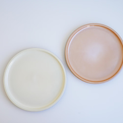 和の伝統工芸【新しい、会津塗】 和洋どちらにも「9.0プレート」「パールシリーズ」 1枚目の画像