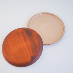 和の伝統工芸【新しい、会津塗】 和洋どちらにも「9.0プレート」「パールシリーズ」 6枚目の画像