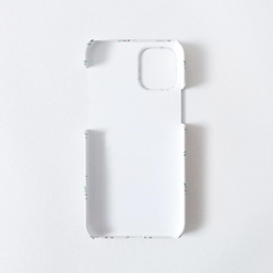 〈iPhone13,12,11対応〉ラベンダーのスマホケース〈オリジナルイラスト〉 5枚目の画像