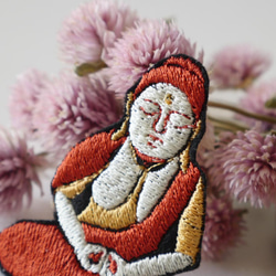 ♡可愛いゾウさんとリンゴ♡フェルトワッペン・名札 ワッペン