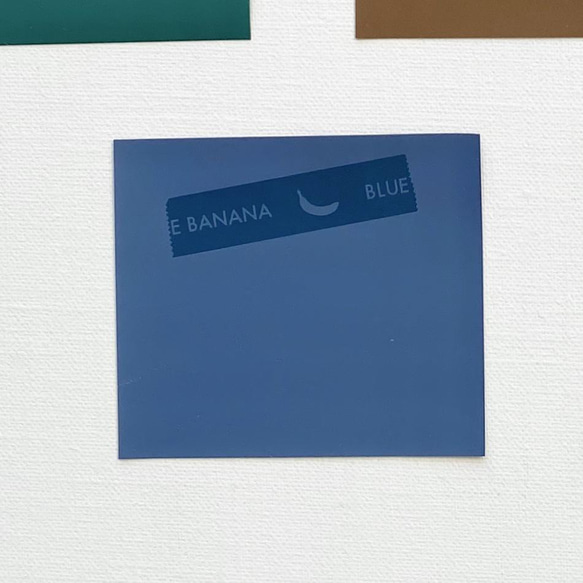 【單肩定制】藍色香蕉透明第二款錢包 第13張的照片