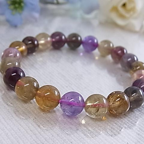 希少石/お得品】オーラライト23 8.5㎜up カナダ産 天然無処理 琥珀色