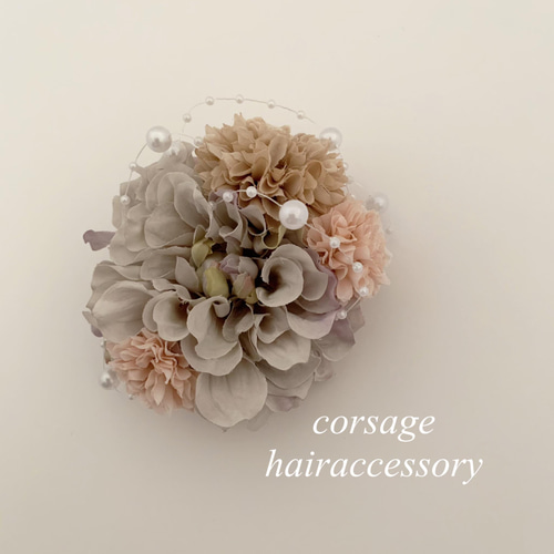 21-12 コサージュ / ヘアアクセサリー コサージュ RuRu 通販 13343138  