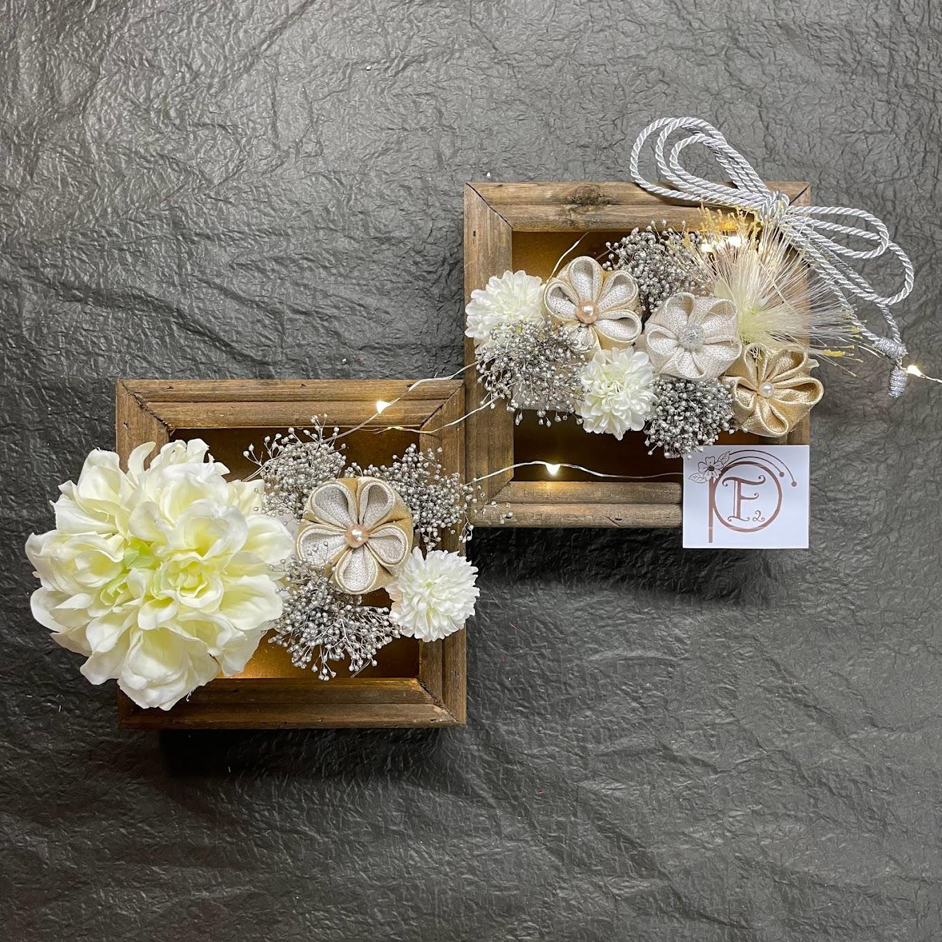 髪飾り　成人式　卒業式　つまみ細工　#8