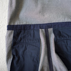organic cotton 12.5oz denim jeans/overall/indigo 12枚目の画像