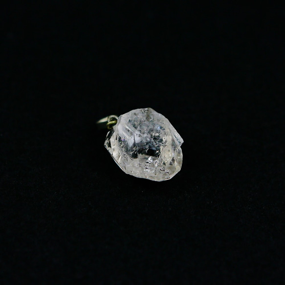 ハーキマーダイヤモンド 天然石 ペンダント チャクラ ハンドメイド 癒し 能力覚醒 浄化 お守り022539 5枚目の画像
