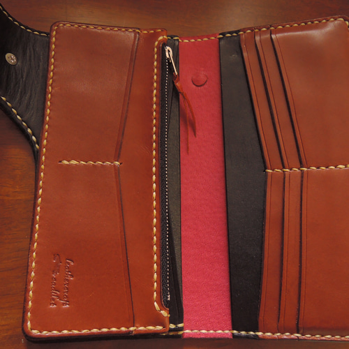 Gravy Leather ブラック パイソン×栃木レザー ライダース ロング