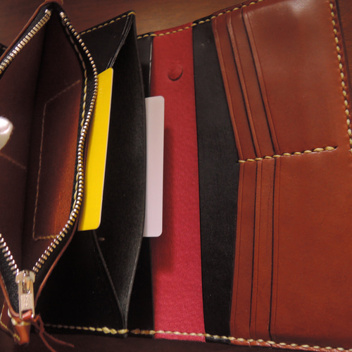 Gravy Leather ブラック パイソン×栃木レザー ライダース ロング