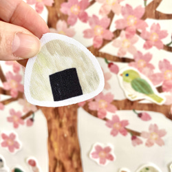 ペタペタ貼れる！桜ツリータペストリーセット　Sサイズ 7枚目の画像