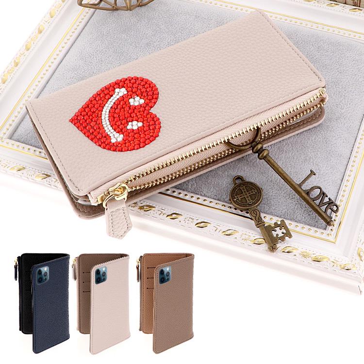 スマホケース iPhone Android 手帳型ケース キャッシュレス スマホショルダー caless-06スマホケース・カバー