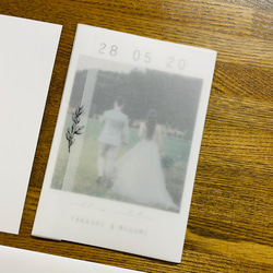 招待状【PHOTO】｜ 印刷込み1部￥500｜■ご注文は20部より｜選べるデザイン3タイプ｜結婚式 7枚目の画像