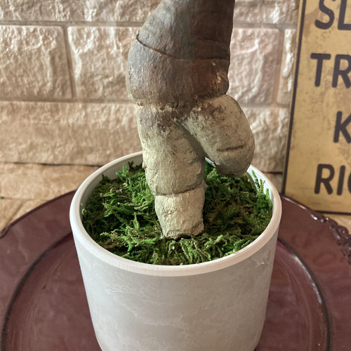 光触媒 人工観葉植物 ウォールグリーン フェイク アレンジ 太足パキラ 