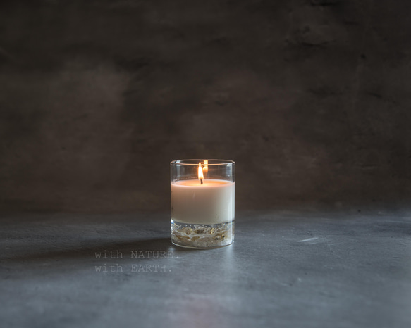 「ease. no,29.4 - New moon 」Scented candle 4枚目の画像