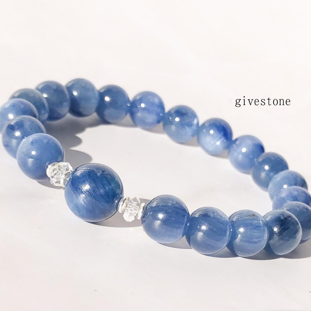 【完全天然ハイグレード！】カイヤナイト【邪念を鎮静化、冷静さで正しい方向へと導く】