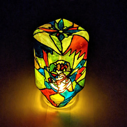 『　虎に翼　』　Coffee空瓶キャンドルホルダー　LEDキャンドルライト付き 10枚目の画像