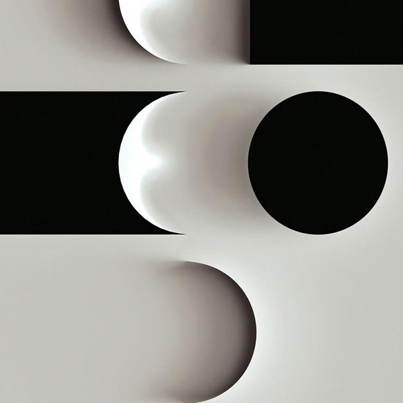 現代抽象繪畫/室內海報外國藝術 3 件套 / 2764 第7張的照片