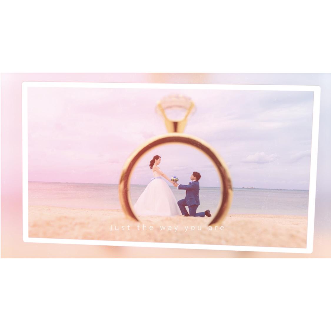 結婚式後のまとめムービー　感動的に制作します♪前撮り写真や結婚式で撮ってもらった写真や動画を素敵に編集いたします！
