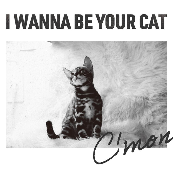 あなたの猫になりたい | I wanna be your cat パーカー（オーダーメイド） 2枚目の画像