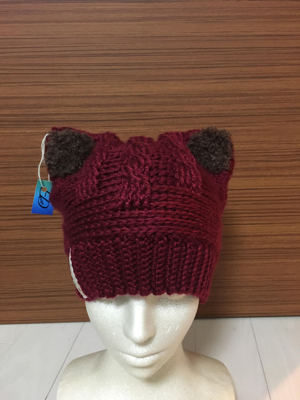 Cat Winter Hat (cat style) 帽子、ハット、ビーニー 3枚目の画像