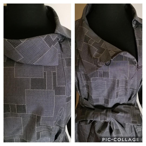 着物リメイク　ワンピース　ハンドメイド 