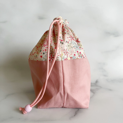 リバティ　お弁当袋　ハンドメイド　035 リバティお弁当袋ハンドメイド035