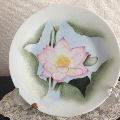 睡蓮の花の絵皿 その他アート misa7 通販 13351382｜Creema(クリーマ
