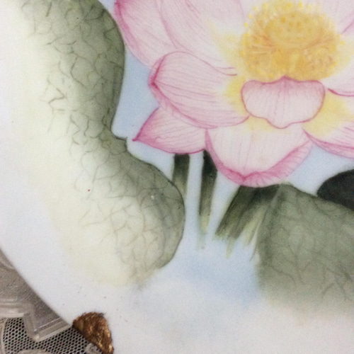 睡蓮の花の絵皿 その他アート misa7 通販 13351382｜Creema(クリーマ