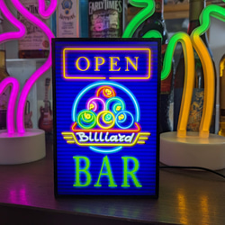 ビリヤード ハスラー プールバー ナインボール ライト 照明 ネオン NEON ビリヤード ハスラー プールバー ナインボール ライト 照明 ネオン