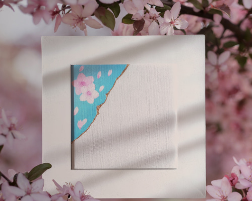 要問合せ♥️金運アップ♥️クラシックモダン　桜絵　桜　さくら　アート　ゴールド 9d71a97b2ceb999ed96414e0d14263