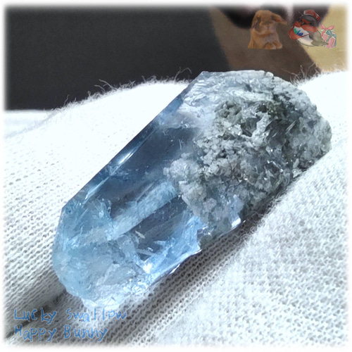 ◇ 秘蔵品 宝石質 特殊希少カラー ブルーフローライト 欠片 結晶 蛍石