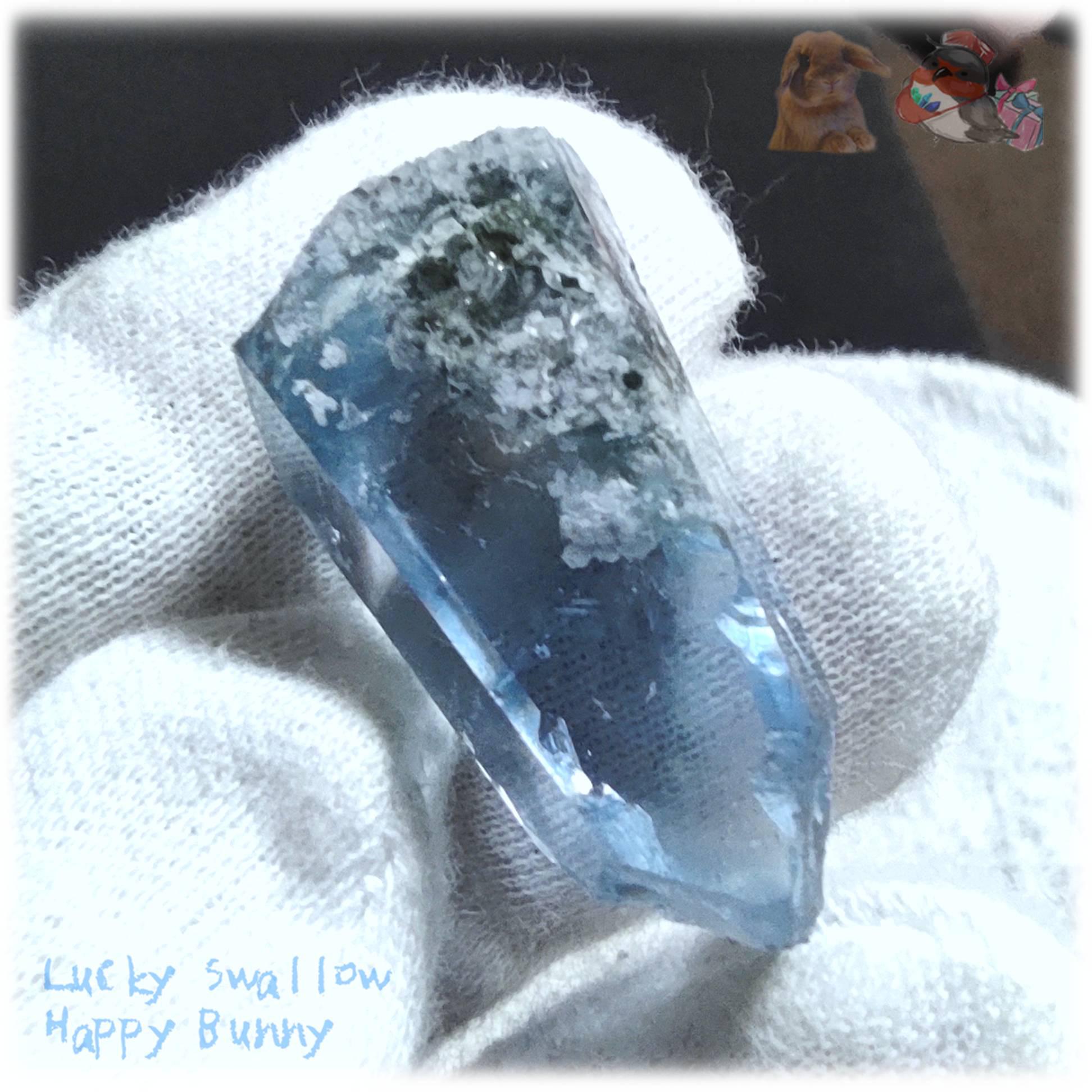 ◇ 秘蔵品 宝石質 特殊希少カラー ブルーフローライト 欠片 結晶
