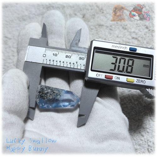 ◇ 秘蔵品 宝石質 特殊希少カラー ブルーフローライト 欠片 結晶 蛍石