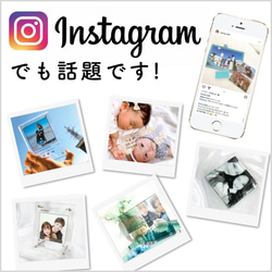 【B03】アクリルボード SNS風デザイン (写真立て) SNS カップル instagram インスタ カップル 10枚目の画像