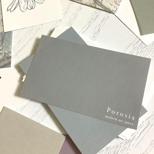 くすみ系ニュアンスカラー＃15アクセサリー台紙／ピアス台紙／ショップ