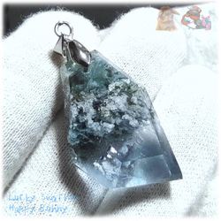 ◇ 秘蔵品 宝石質 特殊希少カラー ブルーフローライト 欠片 結晶 蛍石