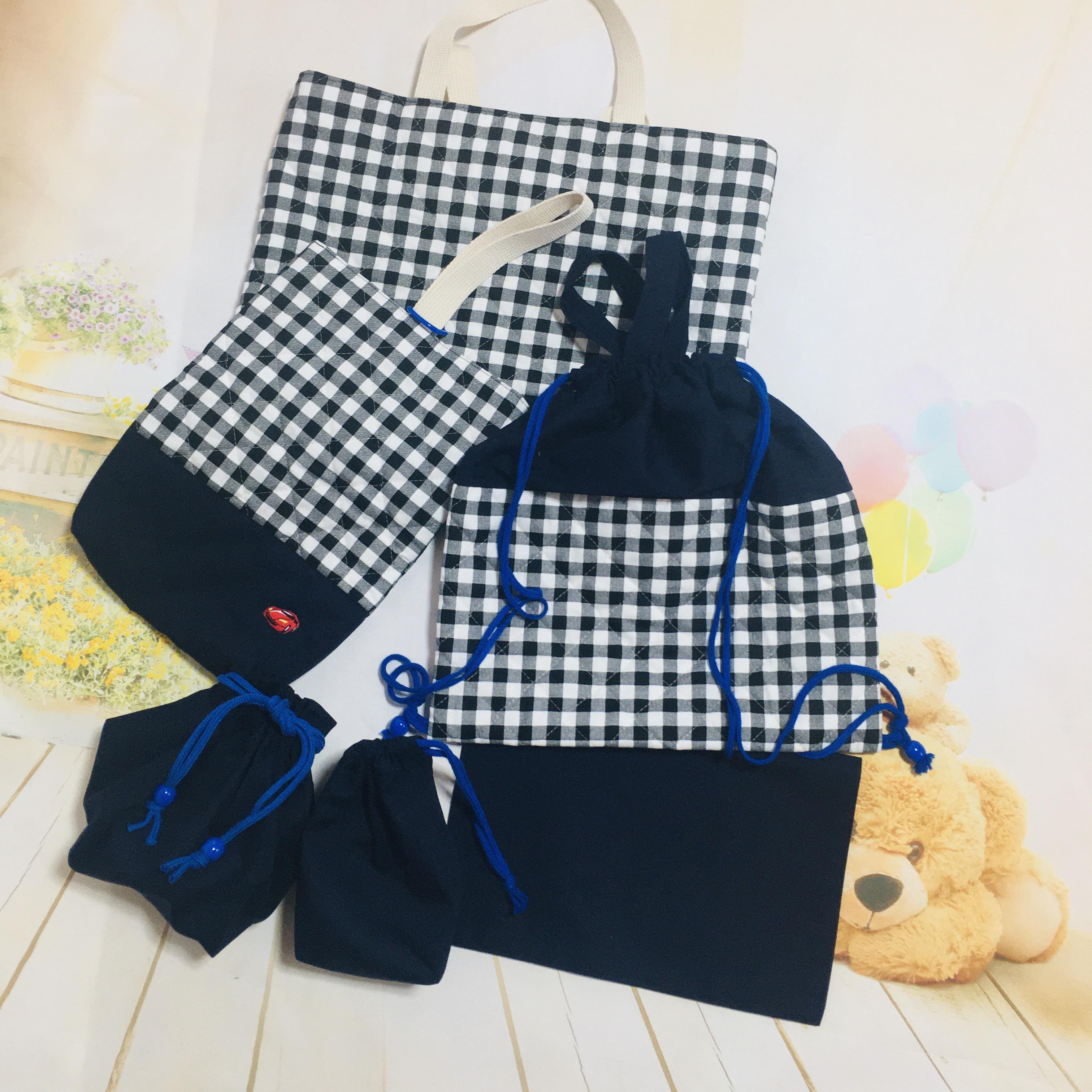 入園入学レッスンバック袋6点セット
