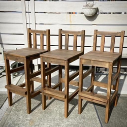 カフェテーブル 古材足場板 ダイニングテーブル バーンウッド