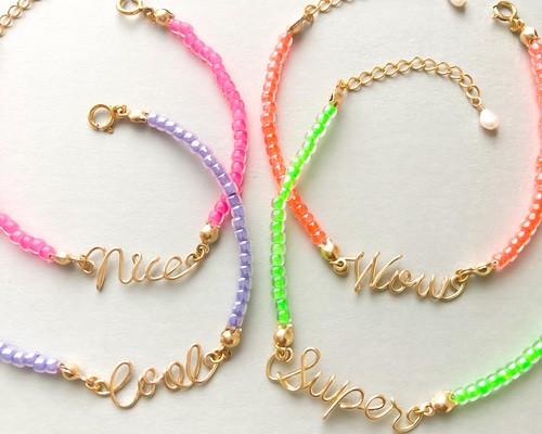 1点限定！14kgfカラーオパールレクタングルブレスレット 1点限定！14kgfカラーオパールレクタングルブレスレット