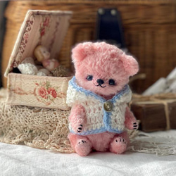 テディベア＜変わりポンチ目のコ＞ ぬいぐるみ Bearbunch（ぶんちべあ