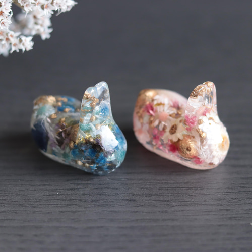 creema限定】「小花を閉じこめて」固まるハーバリウムミニ②