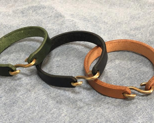 革 ブレスレット レザー アクセサリー 栃木レザー 本革 大切な人への