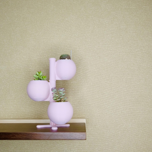 珍しいデザイン果物水蓮鉢になります。